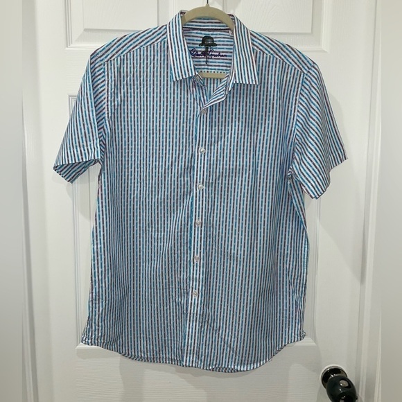 Robert Graham Other - Robert Graham SS Mens button down shirt SZ L​​​​​​​​​​​​​​​​